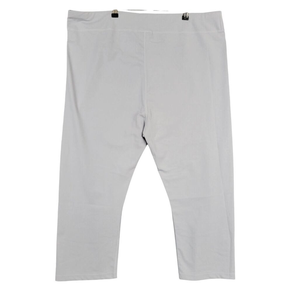 COOLIBAR 03313 Gray Deep Water Swim Capris UPF50+ High Rise Stretch SIZE 3X